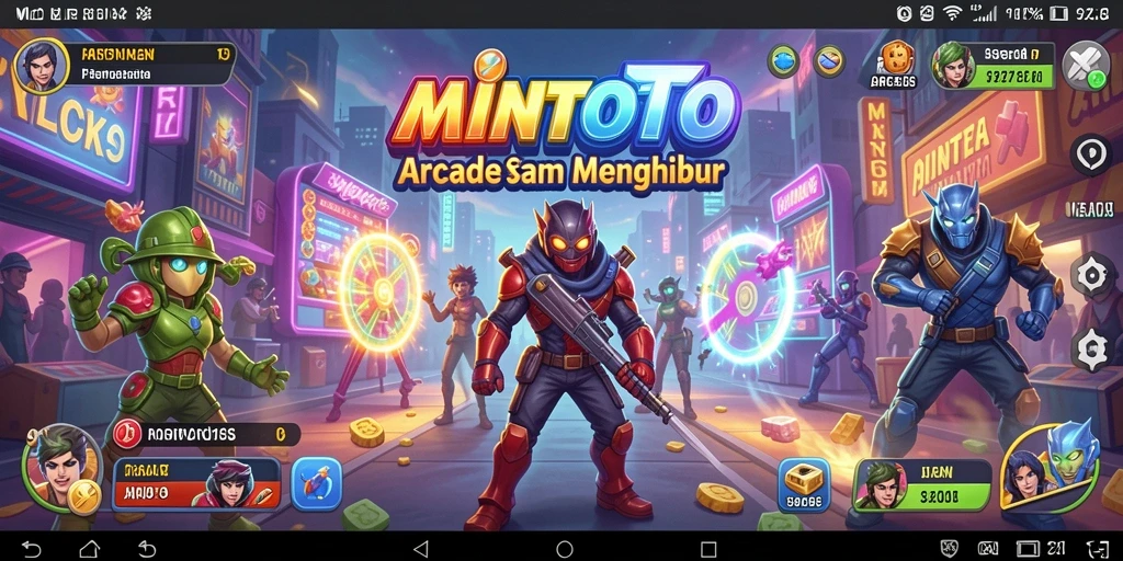Screenshot MINTOTO menampilkan grafis permainan yang menarik.