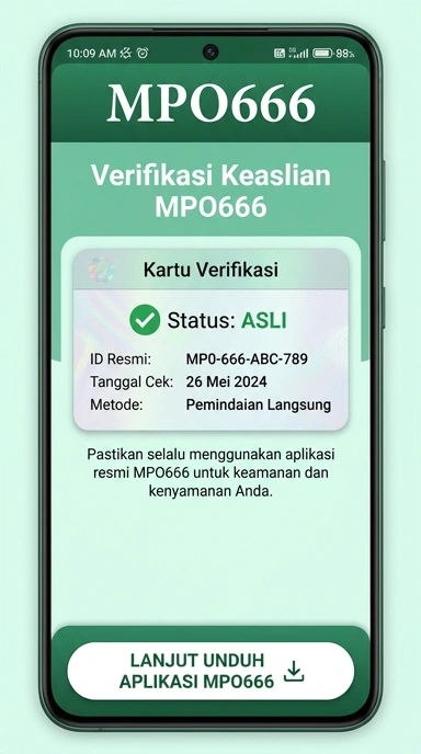Tampilan kanal resmi mpo666